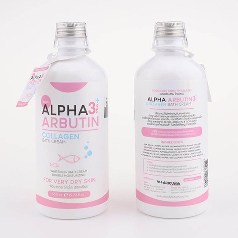 sữa tắm Collagen Alpha Arbutin 